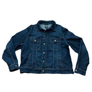 Lee Denim Dark Wash Men’s XL Trucker Button Jean Jacket